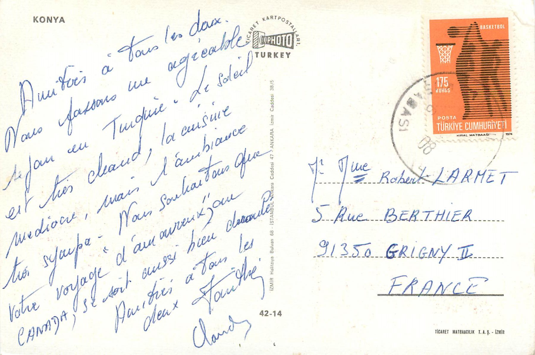 CPM Konya Turkey — Verso