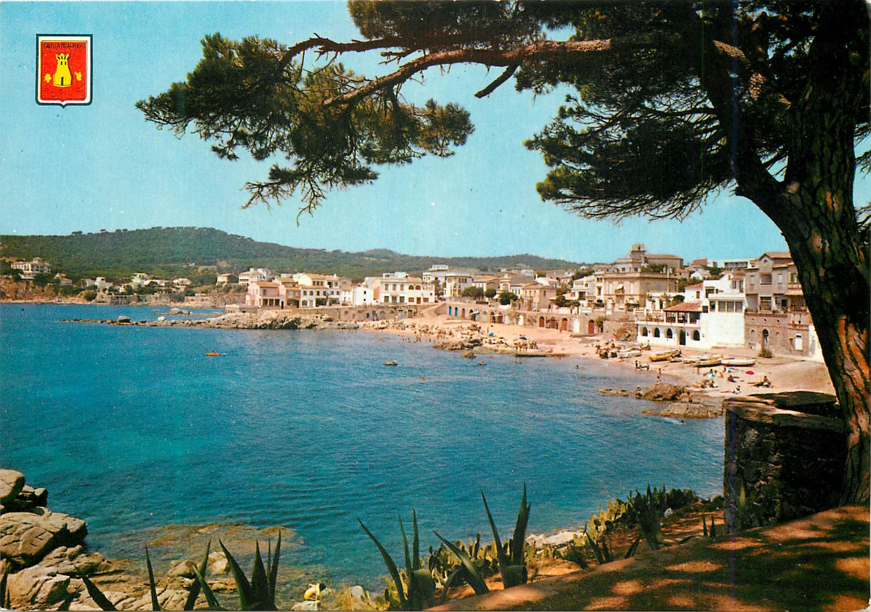 CPM Calella (Barcelona) Calella de palafrugell Vue partielle