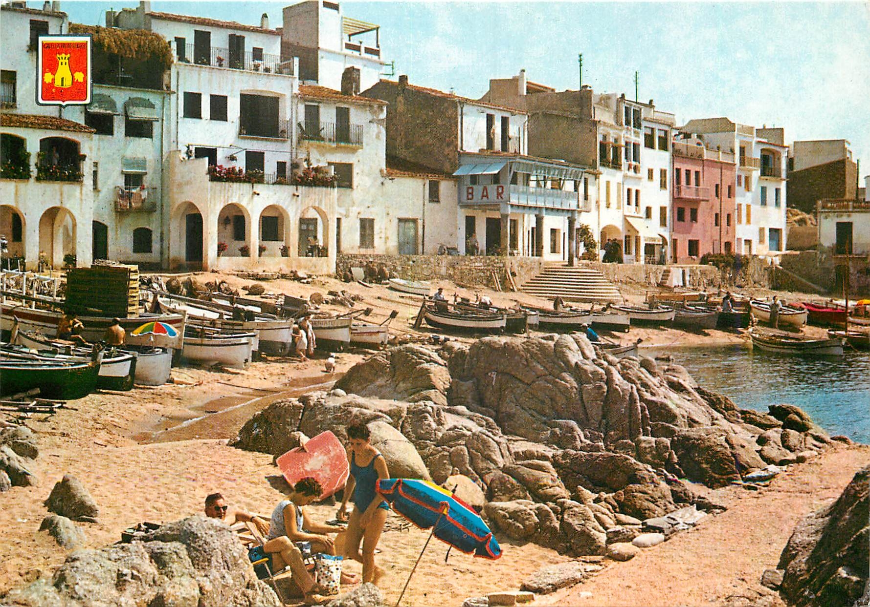 CPM Calella de palafrugell Vue partielle