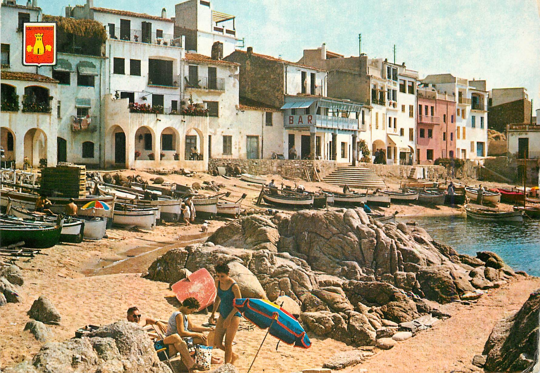 CPM Calella de palafrugell Vue partielle