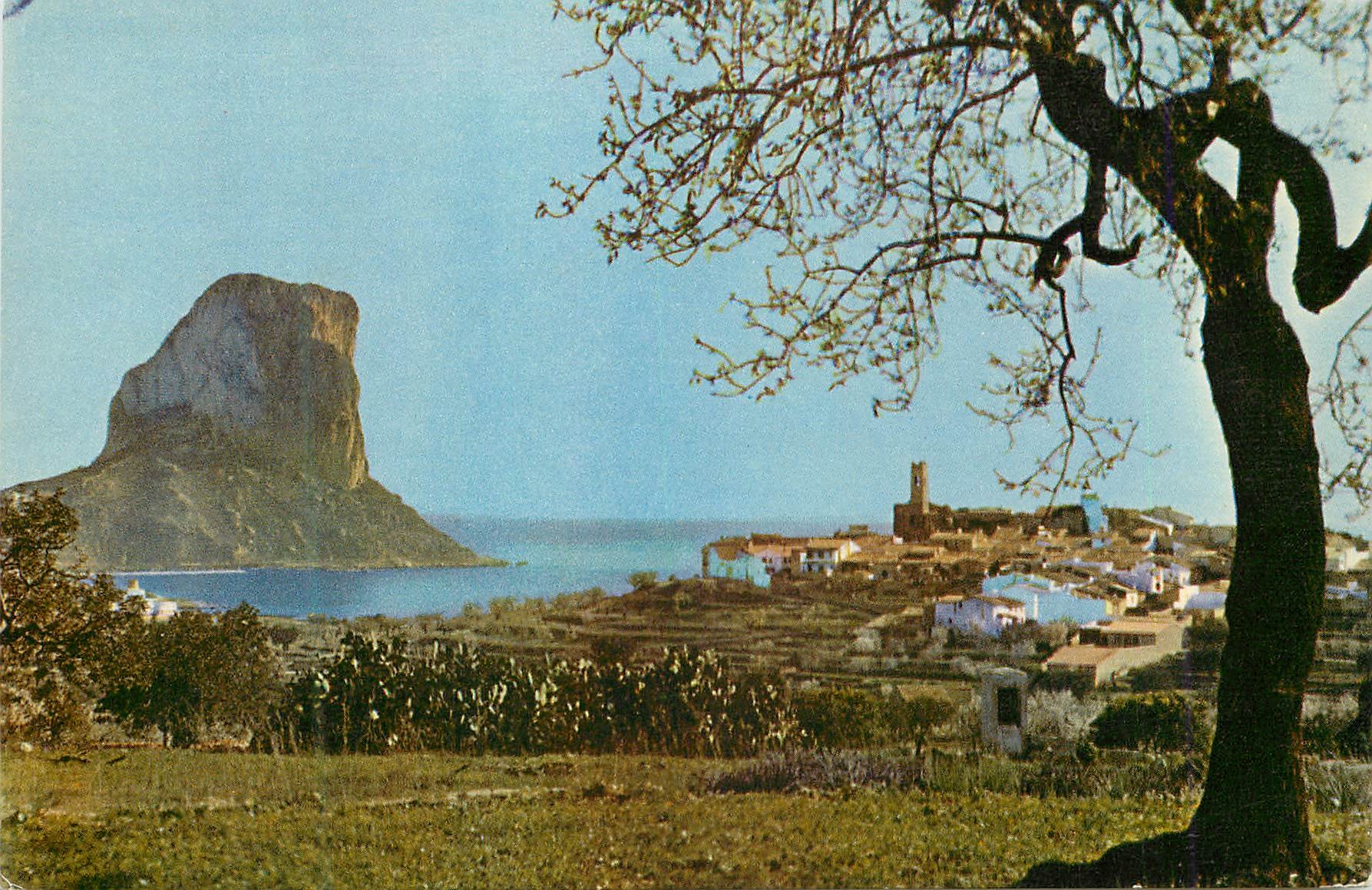 CPM Calpe Alicante Vue generale de Calpe et Rocher d'Ifach