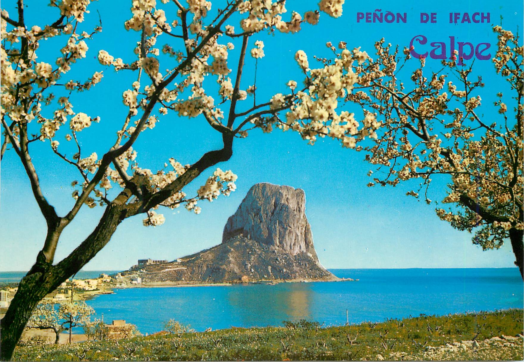 CPM Calpe Alicante Vue du Penon d'Ifach
