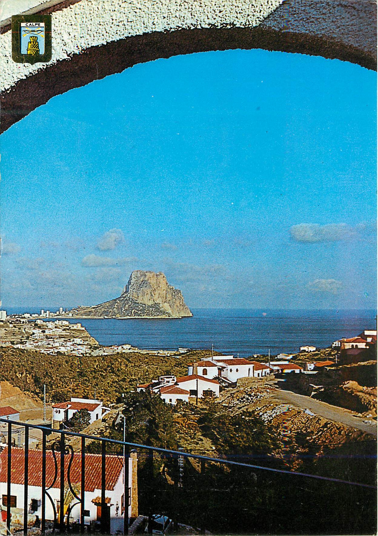 CPM Calpe (Alicante) Vue partielle et Penon de Ifach