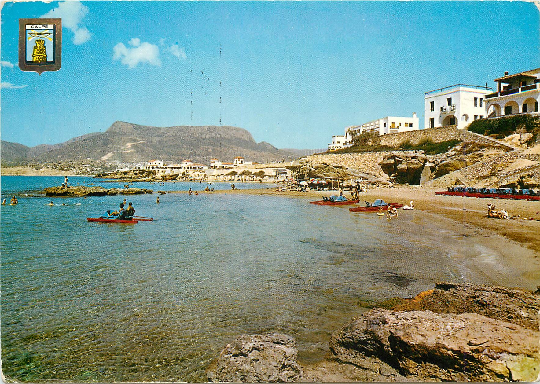 CPM Calpe (Alicante) Plage