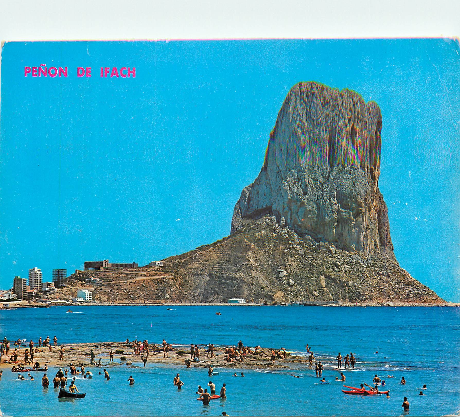 CPM Calpe (Alicante) La Plage et le Penon de Ifach