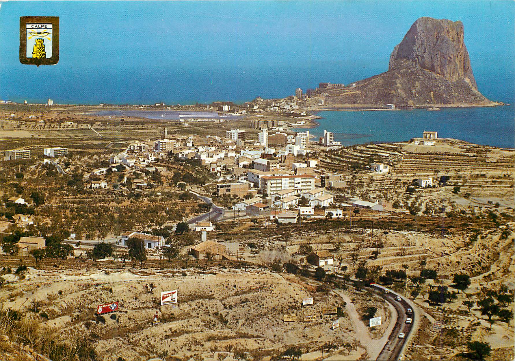 CPM Calpe (Alicante) Vue partielle