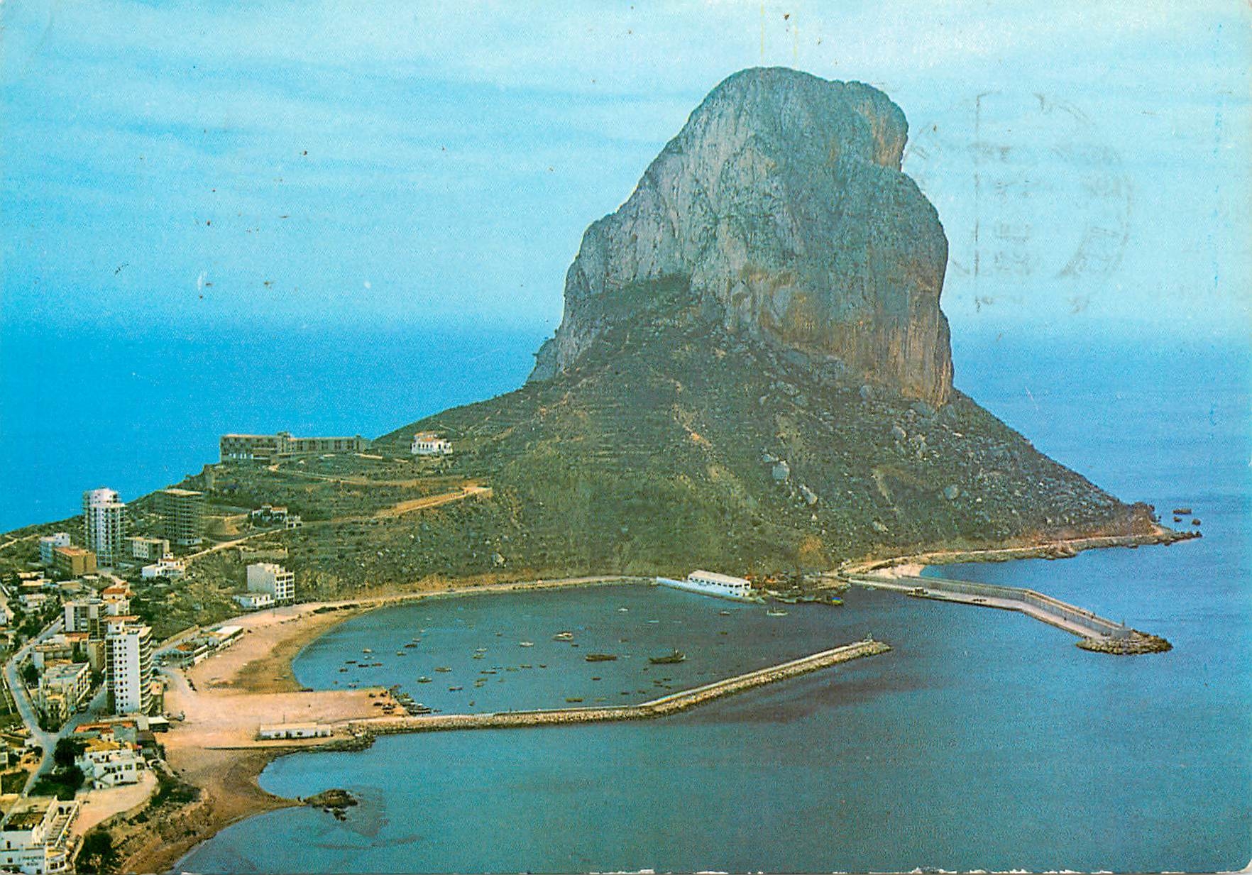 CPM Calpe (Alicante) Penon Ifach Vue aerienne