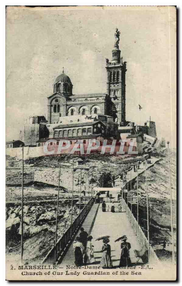 Marseille CPA Notre de DAme de la Garde 
