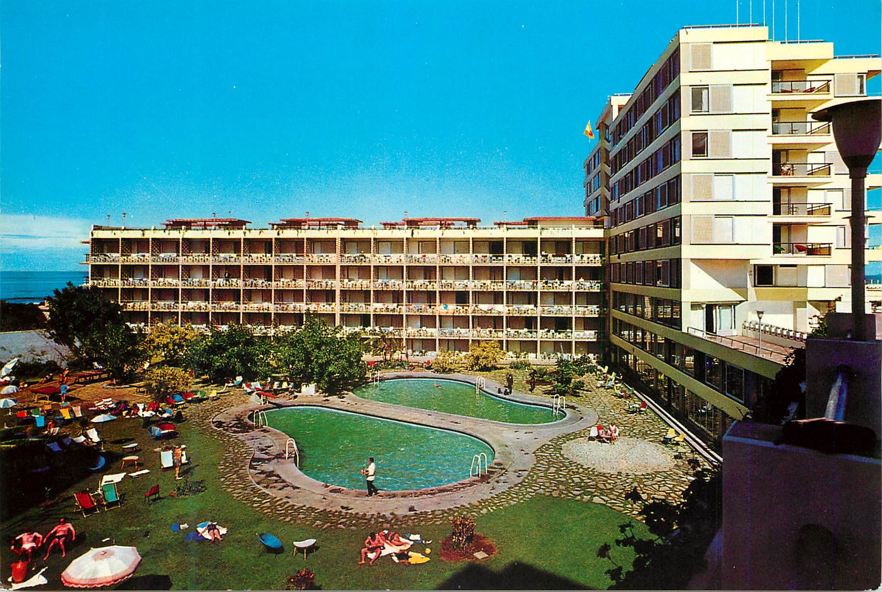 CPM Tenerife puerto de la cruz gran hotel tenerife plage piscine