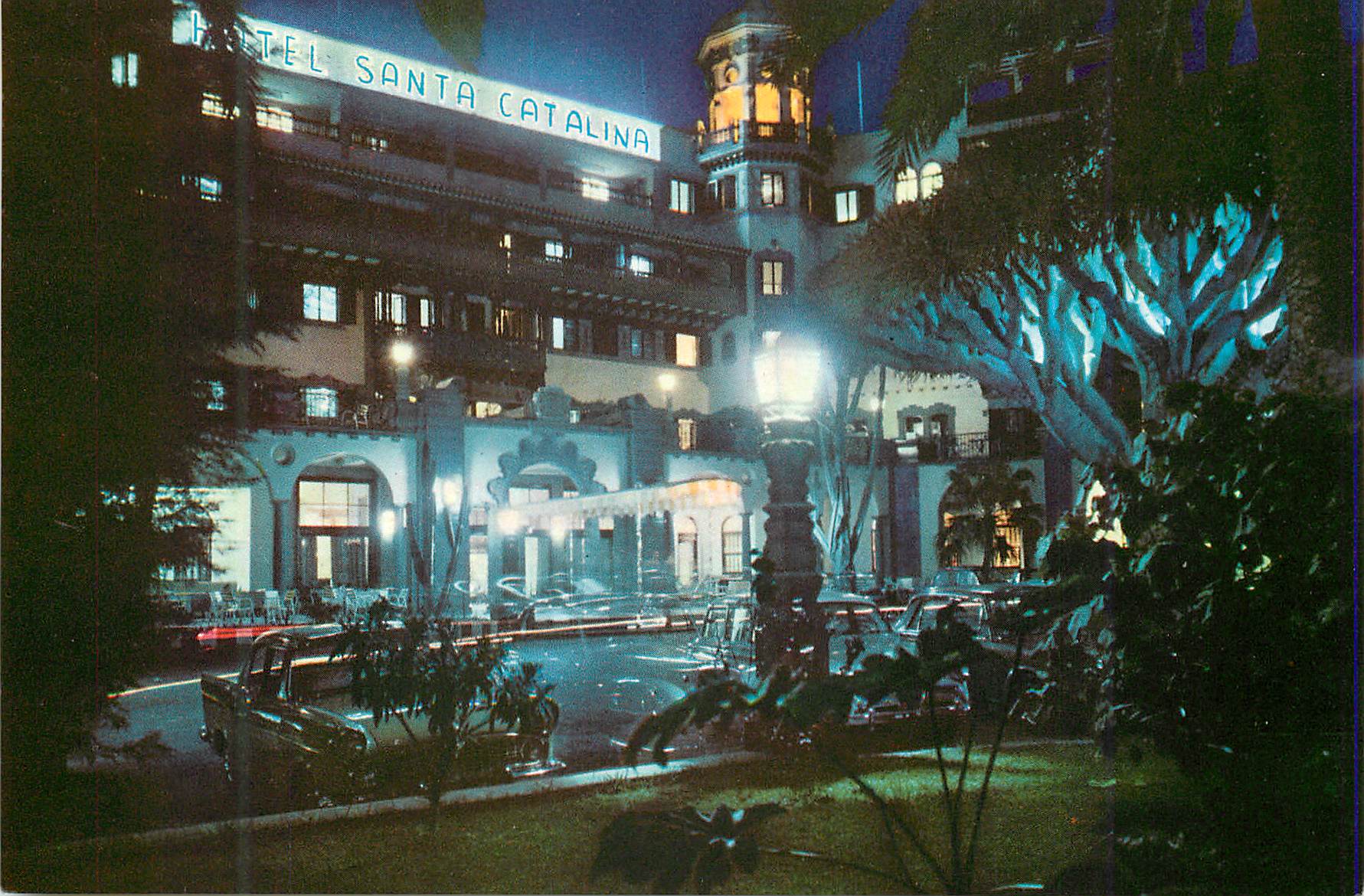 CPM Les palmas de gran canaria hotel sant catherine (at night