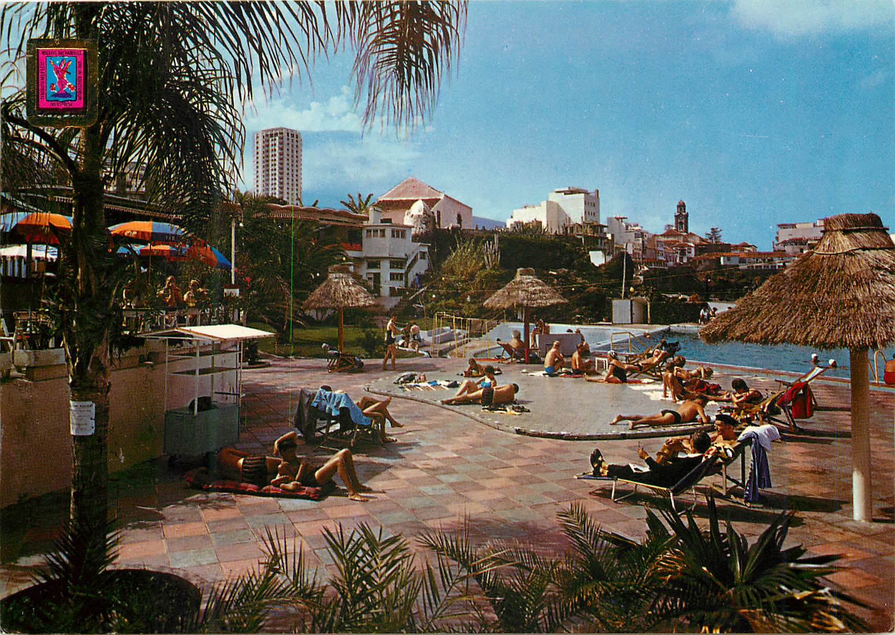 CPM Puero de la cruz placine lido san telmo