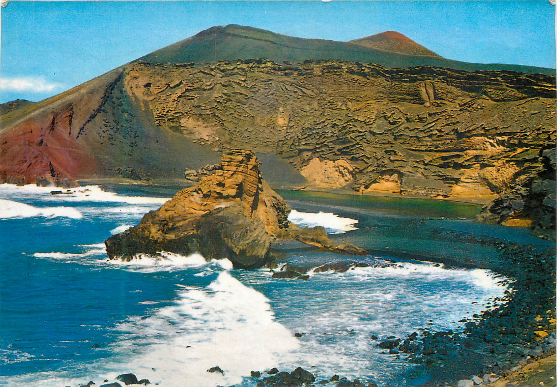 CPM Lanzarote crater de volcan el golfo