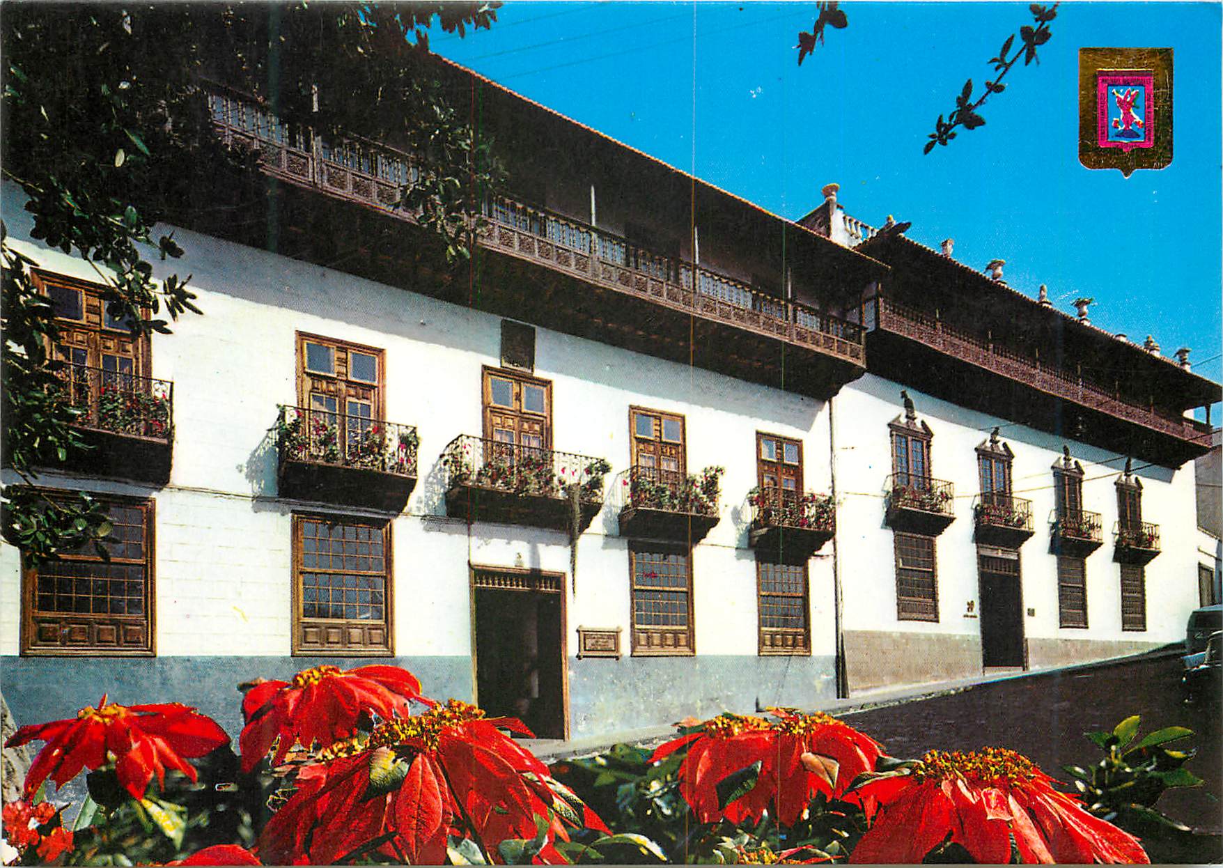 CPM La orotava (tenerife) maisons des balcons