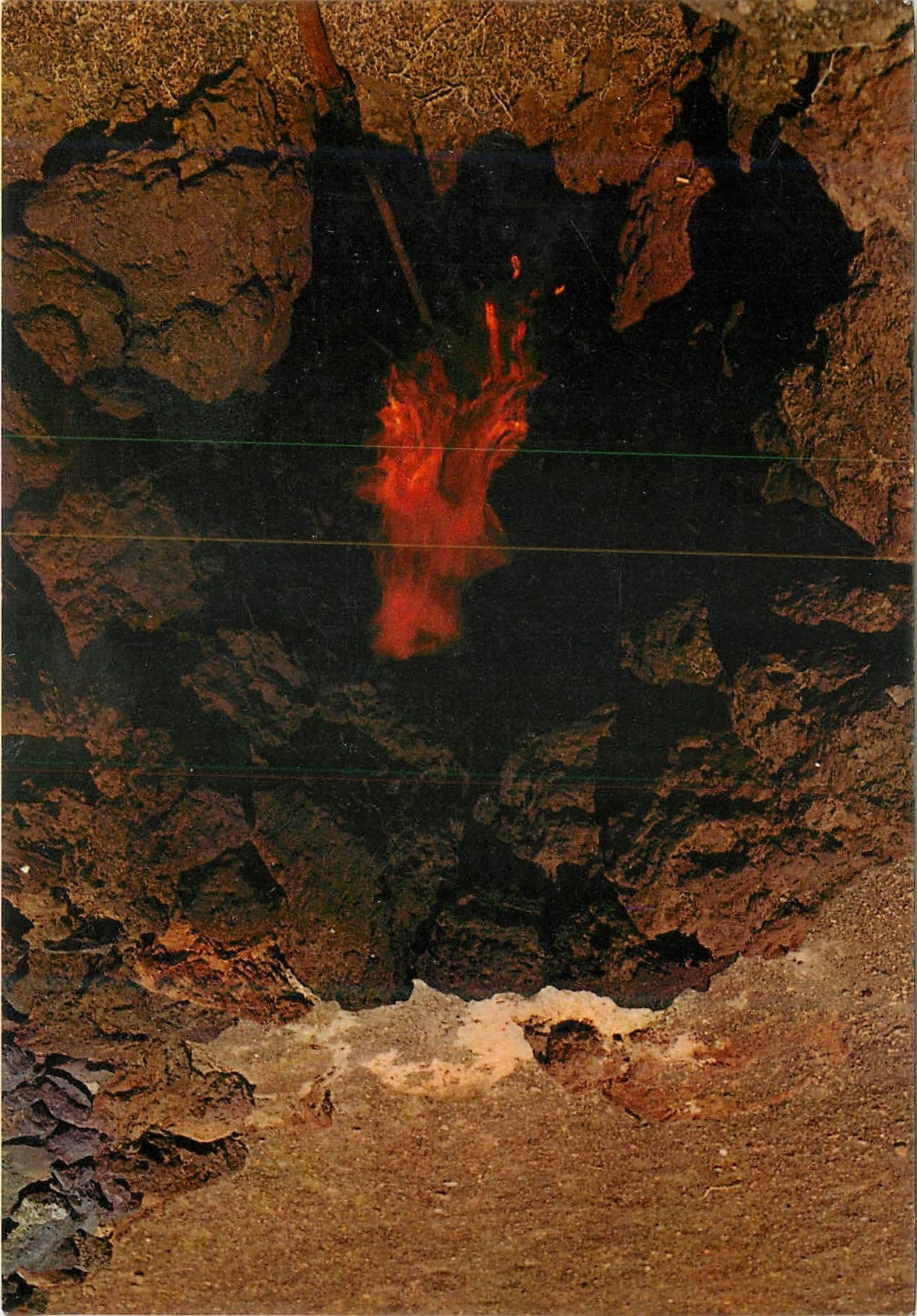 CPM Lanzarote la isla de los volcanes horno natural en la montana de fuedo