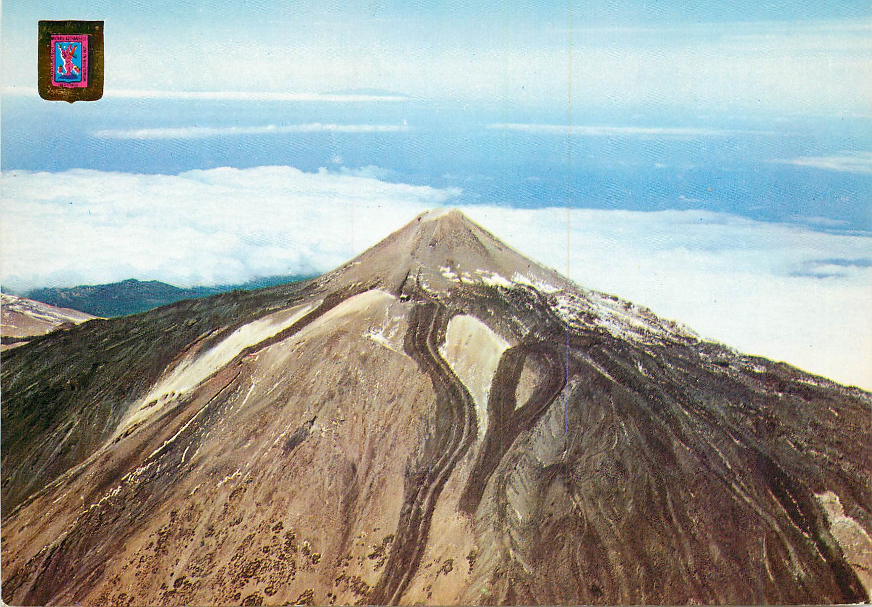 CPM Tenerife el teide vue aerienne du pic du teide alt 3716 m