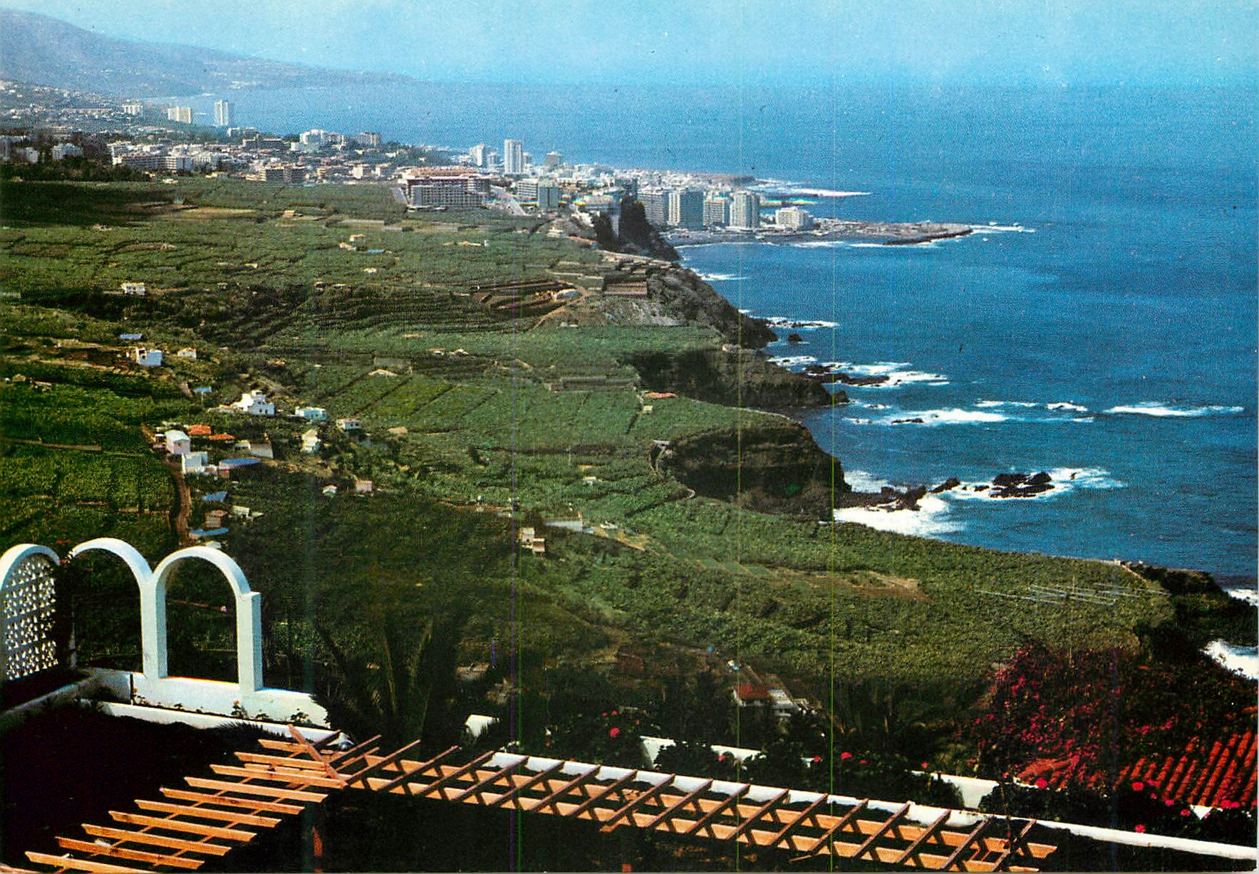 CPM Tenerife platanaie et puerto de la cruz