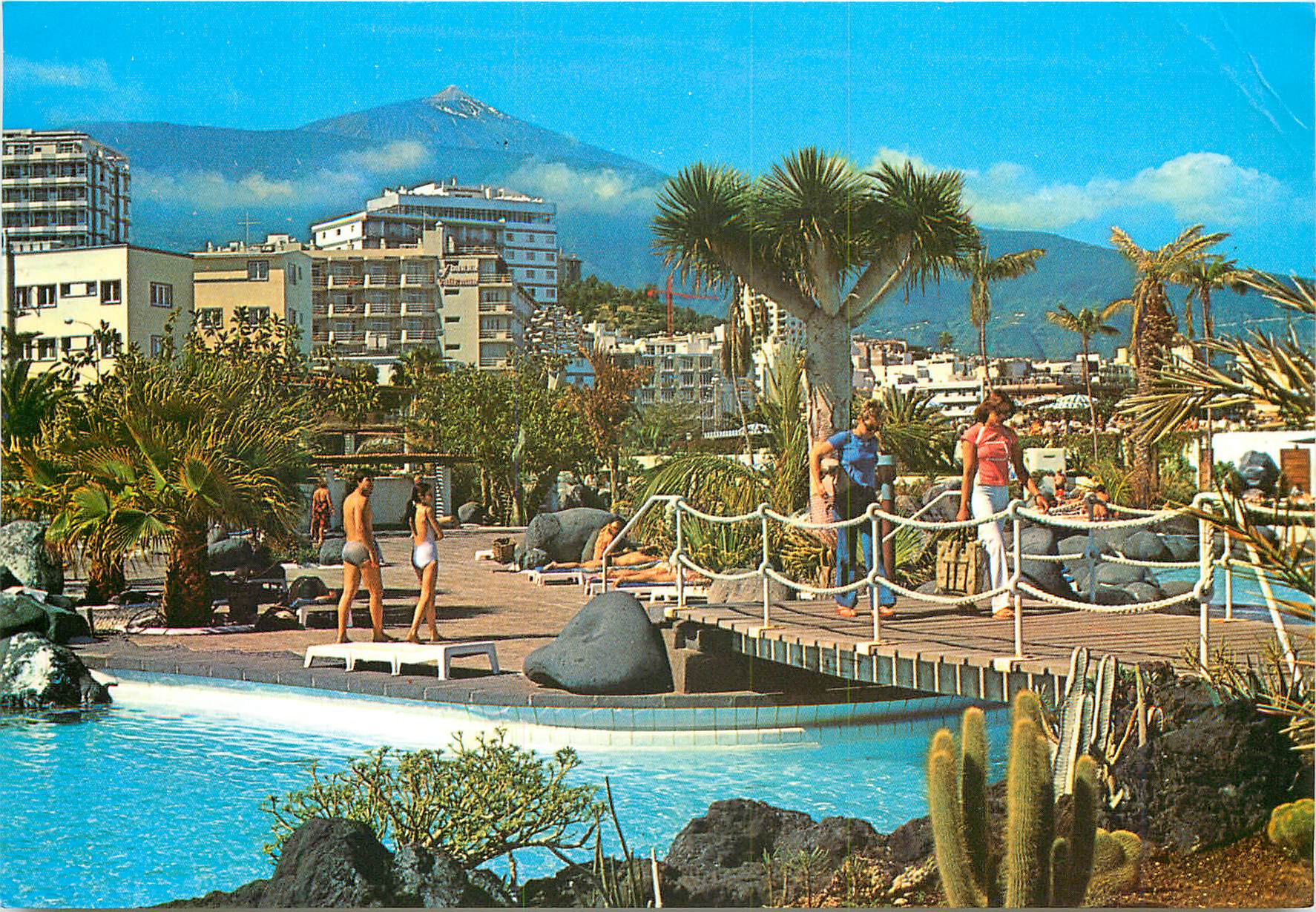 CPM Tenerife puerto de la cruz lac martinez avec el teide