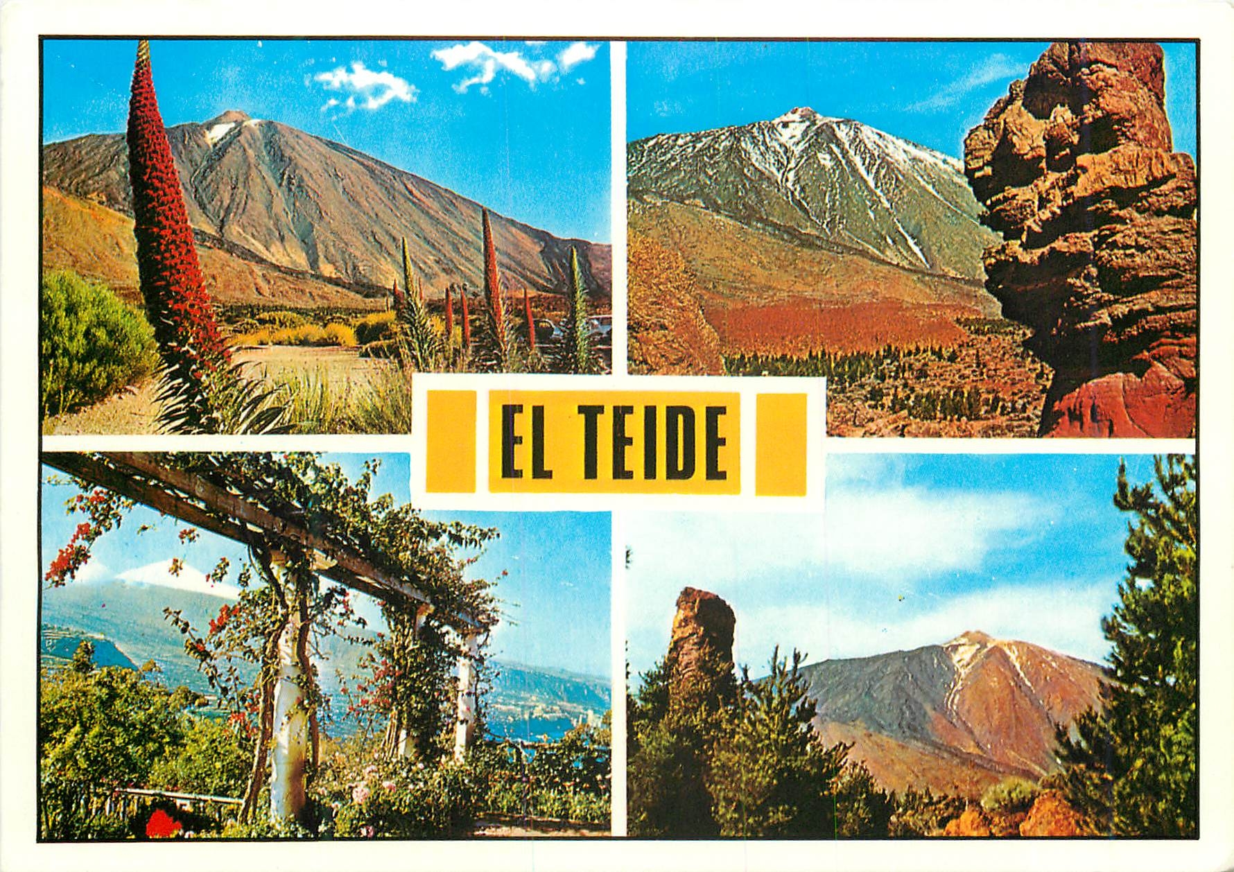 CPM El teide (tenerife) le sommet plus haute d'espagne