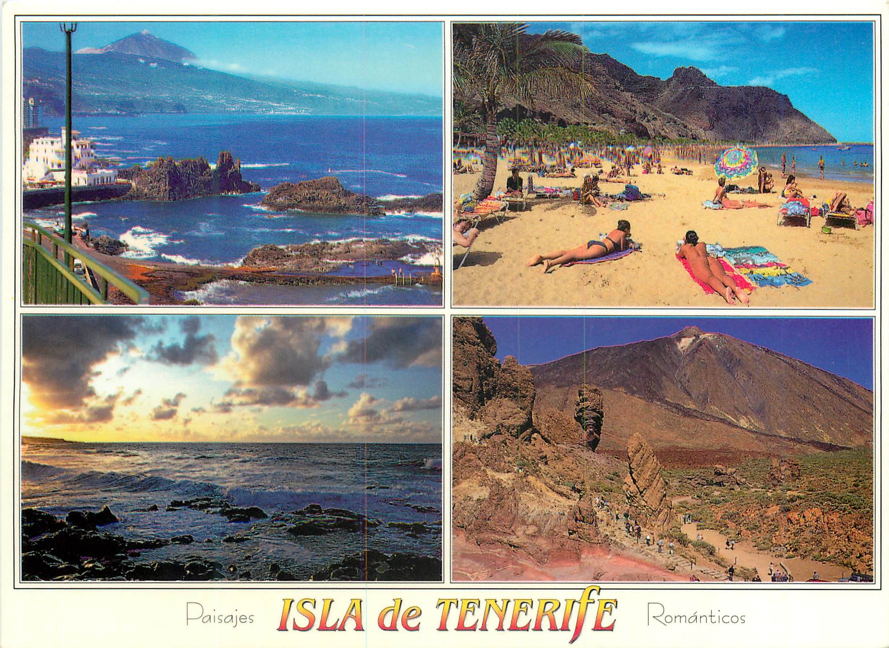 CPM Islas de tenerife paisajes romanticos