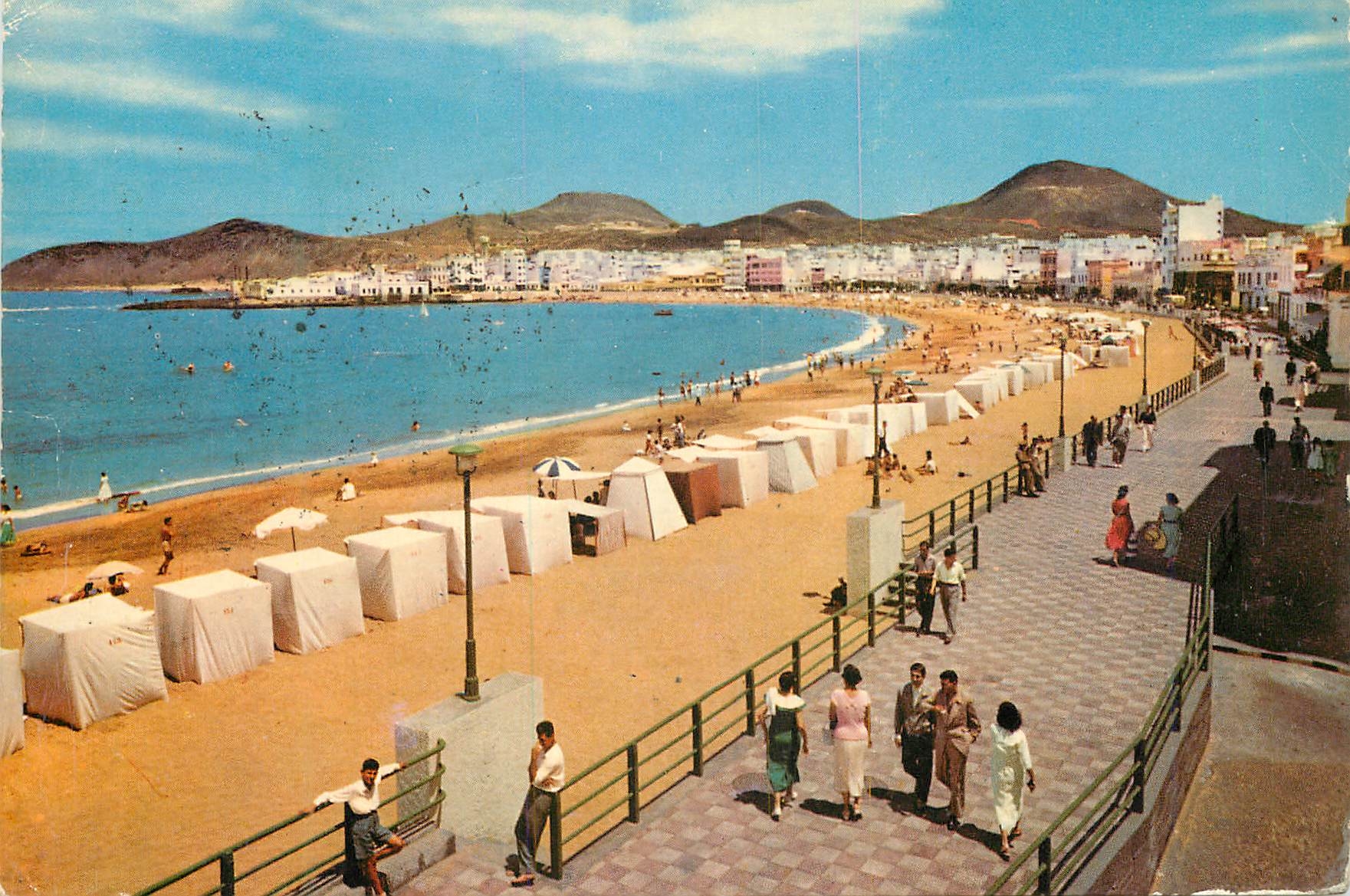 CPM Les palmas de gran canaria plage des carrieres