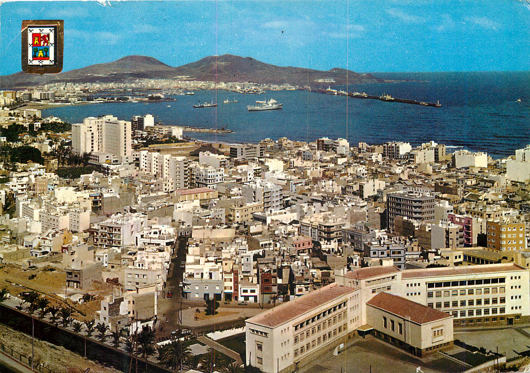 CPM Las Palmas de Gran Vue general Port