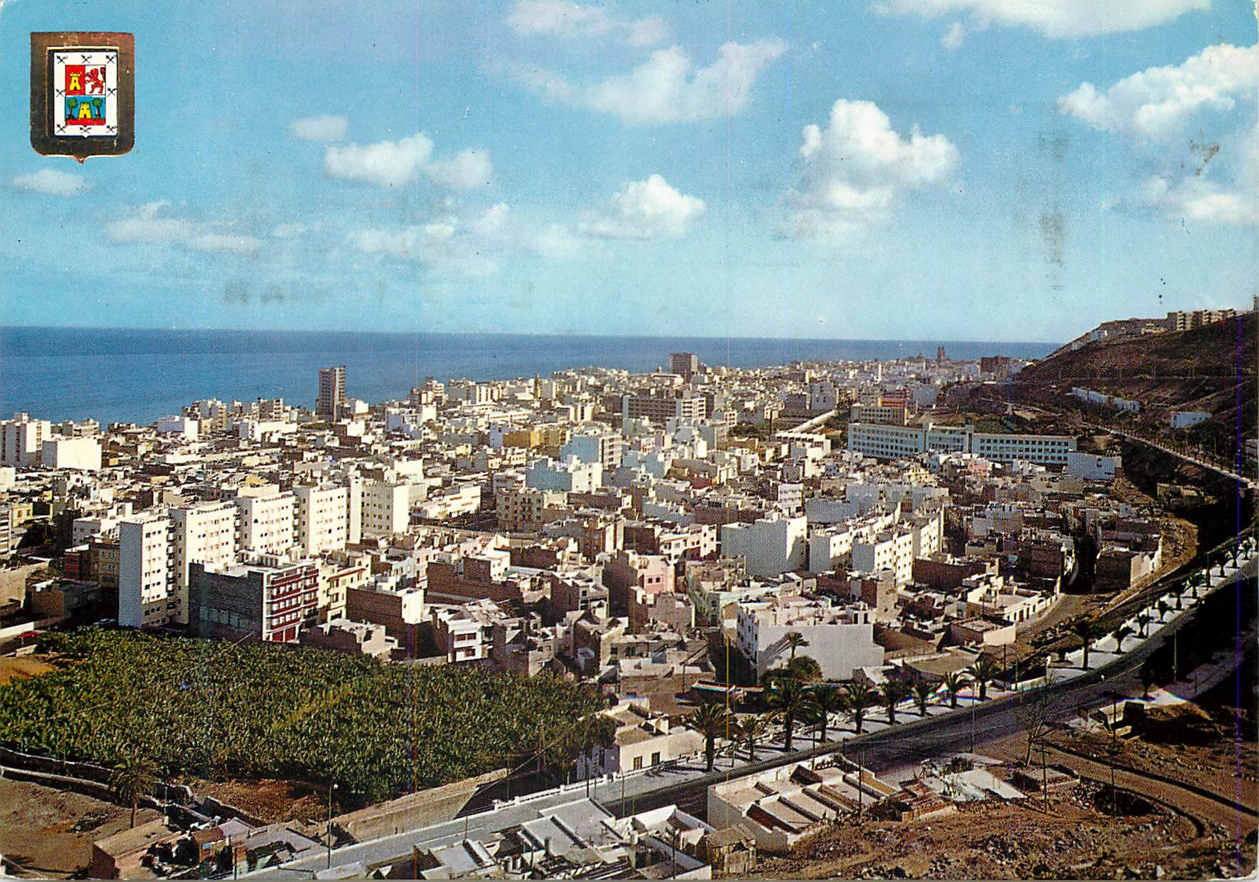 CPM Las Palmas de Gran Canaria Vue partielle de la Capitale