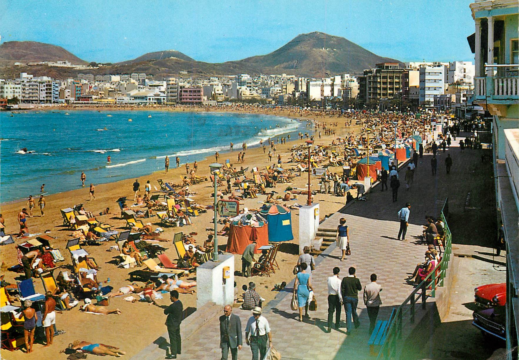 CPM Las Palmas de Gran Canaria Plage de las Canteros