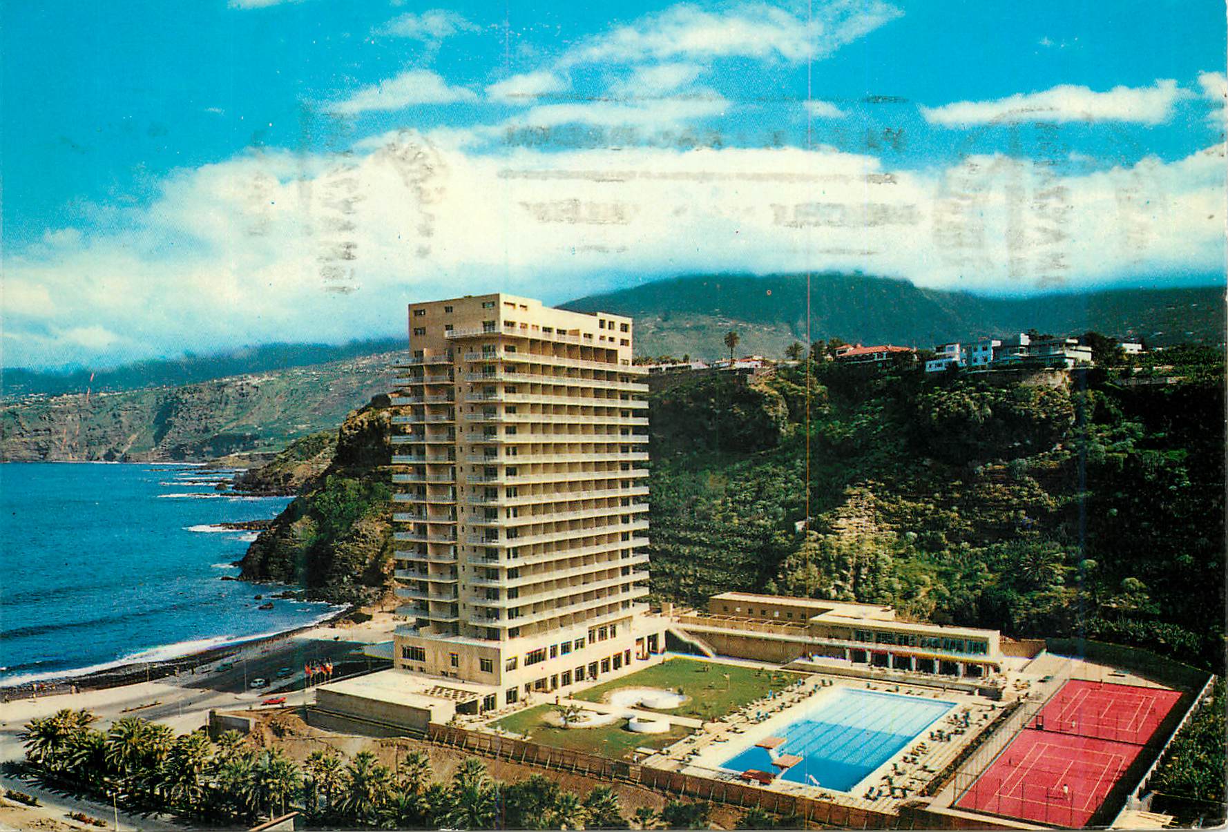 CPM Tenerife Hotel San Felipe Piscine et court de tennis