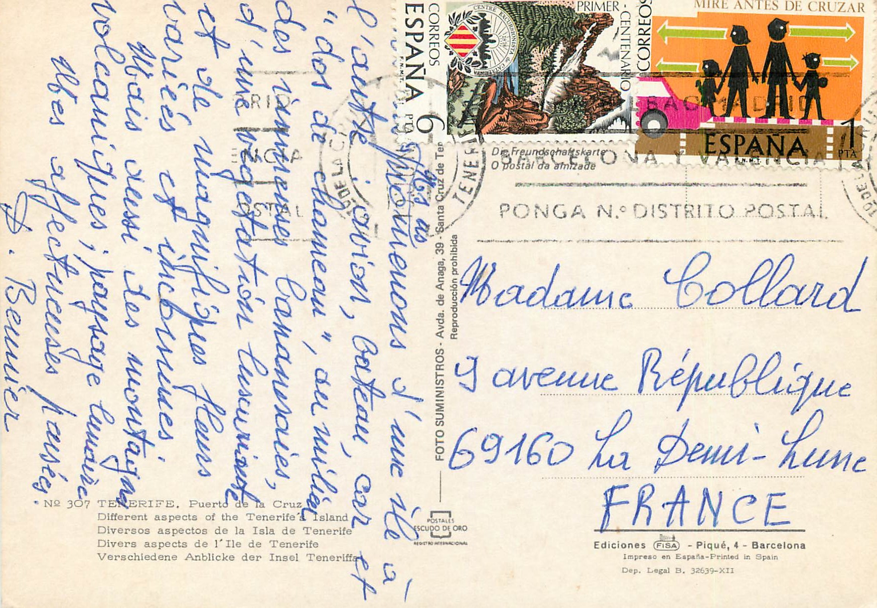 CPM Tenerife Puerto de la Cruz — Back