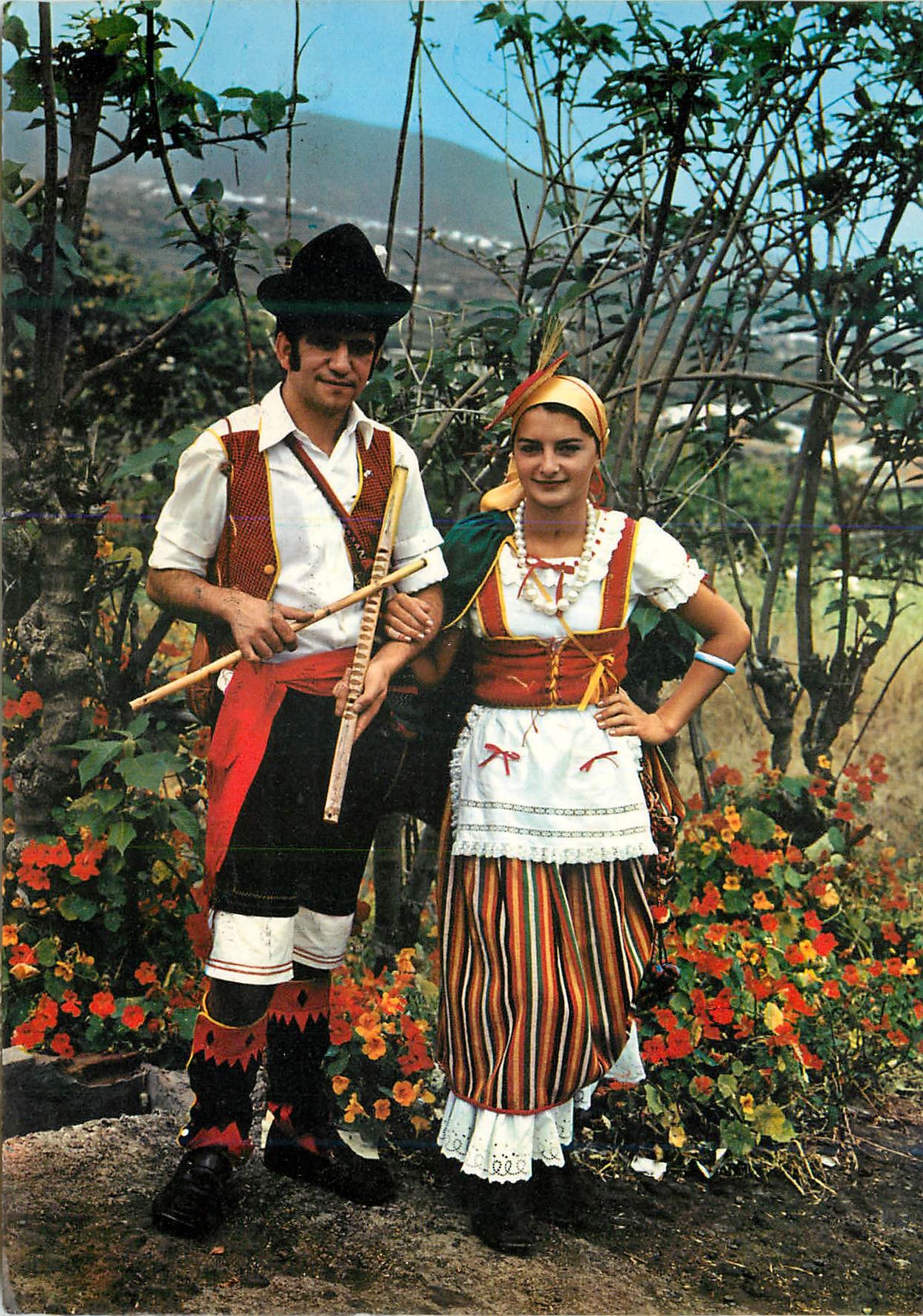 CPM Tenerife (Canary Islands) Typical costumes Folklore