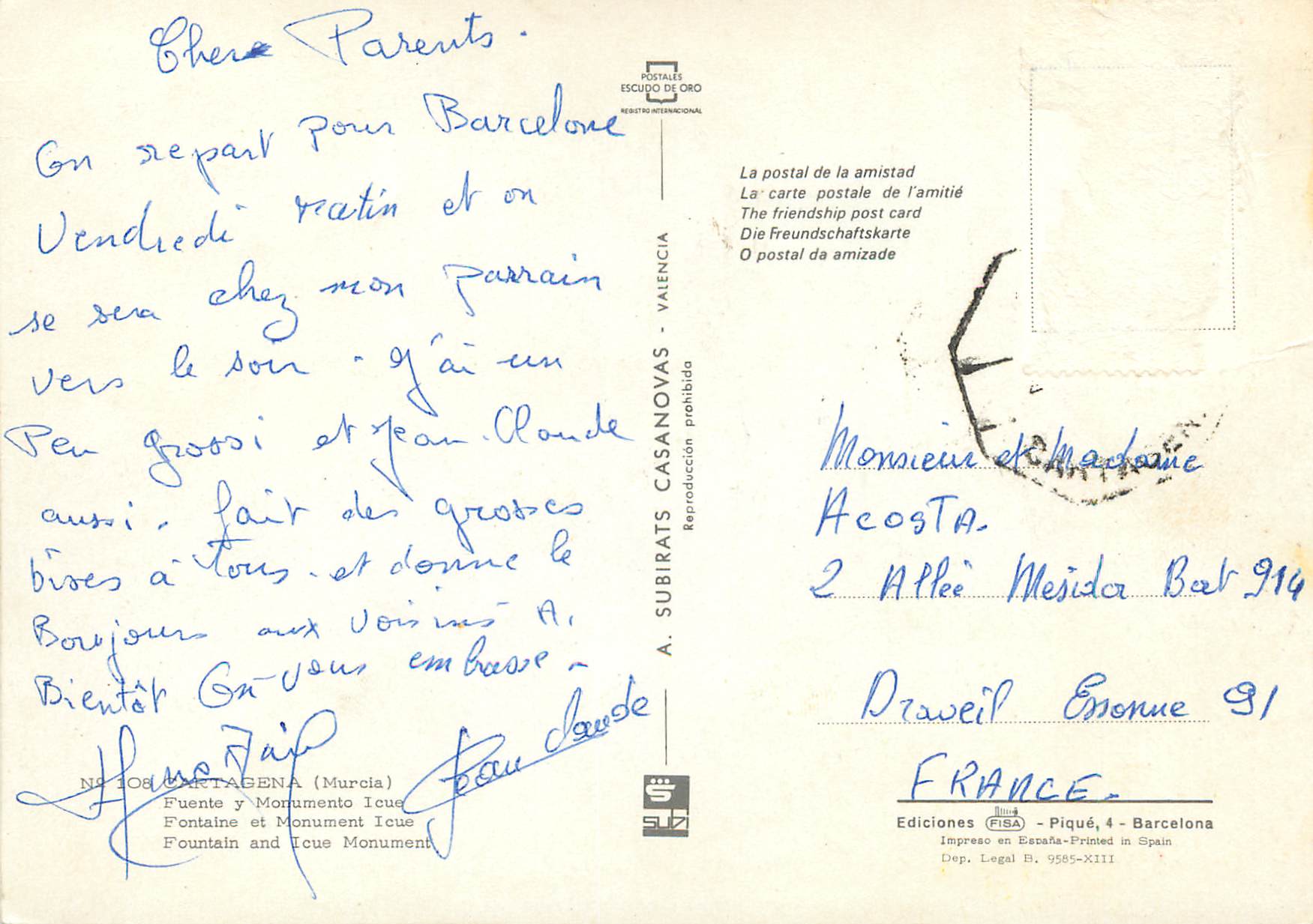 CPM Cartagena — Rückseite