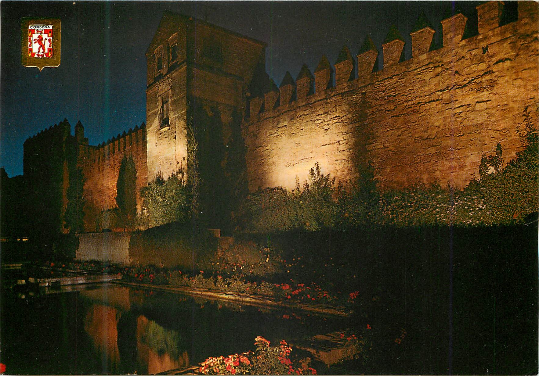 CPM Cordoba Muraille et Jardins illumine