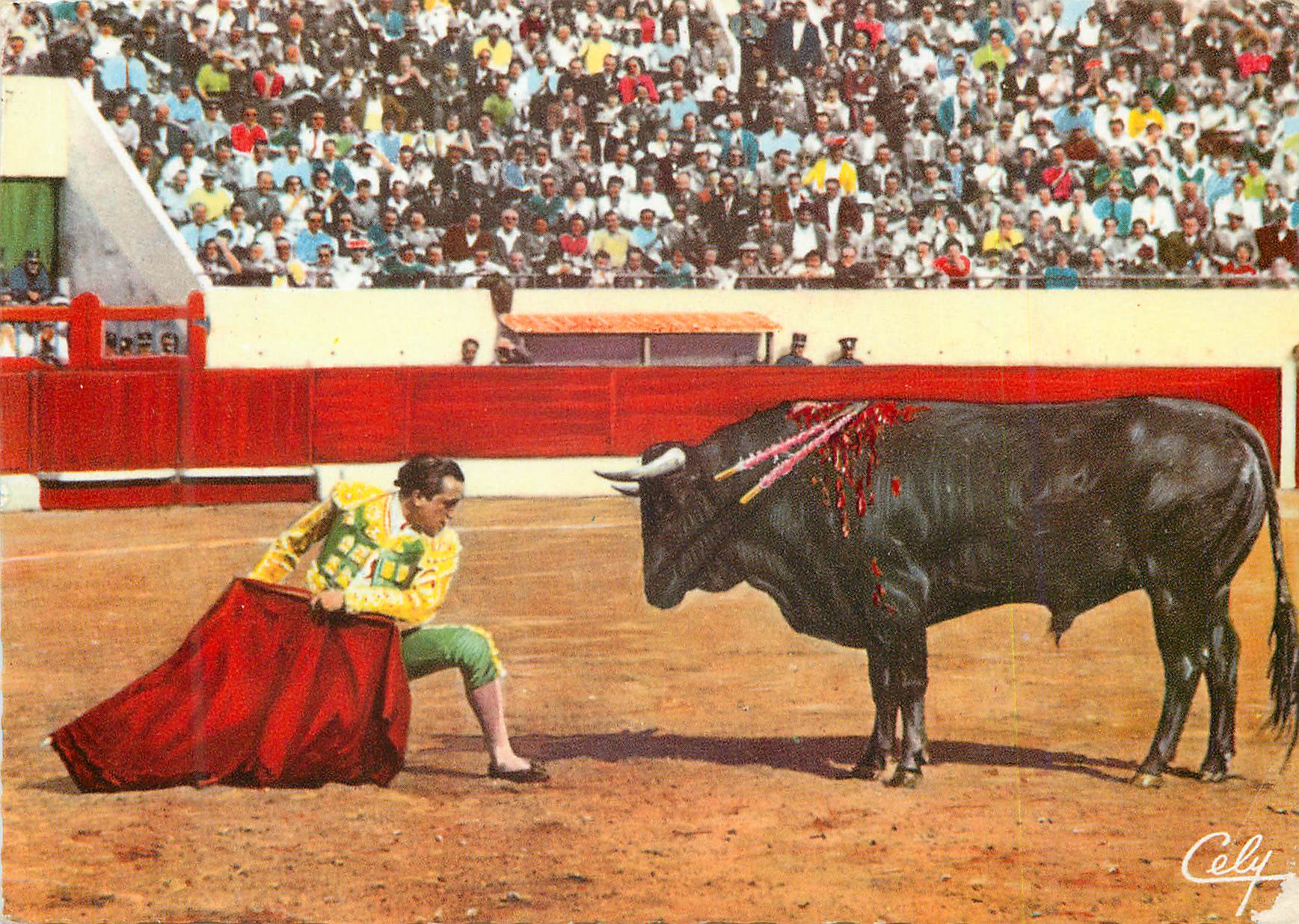 CPM Un Adorno de Aparicio Corrida Taureau