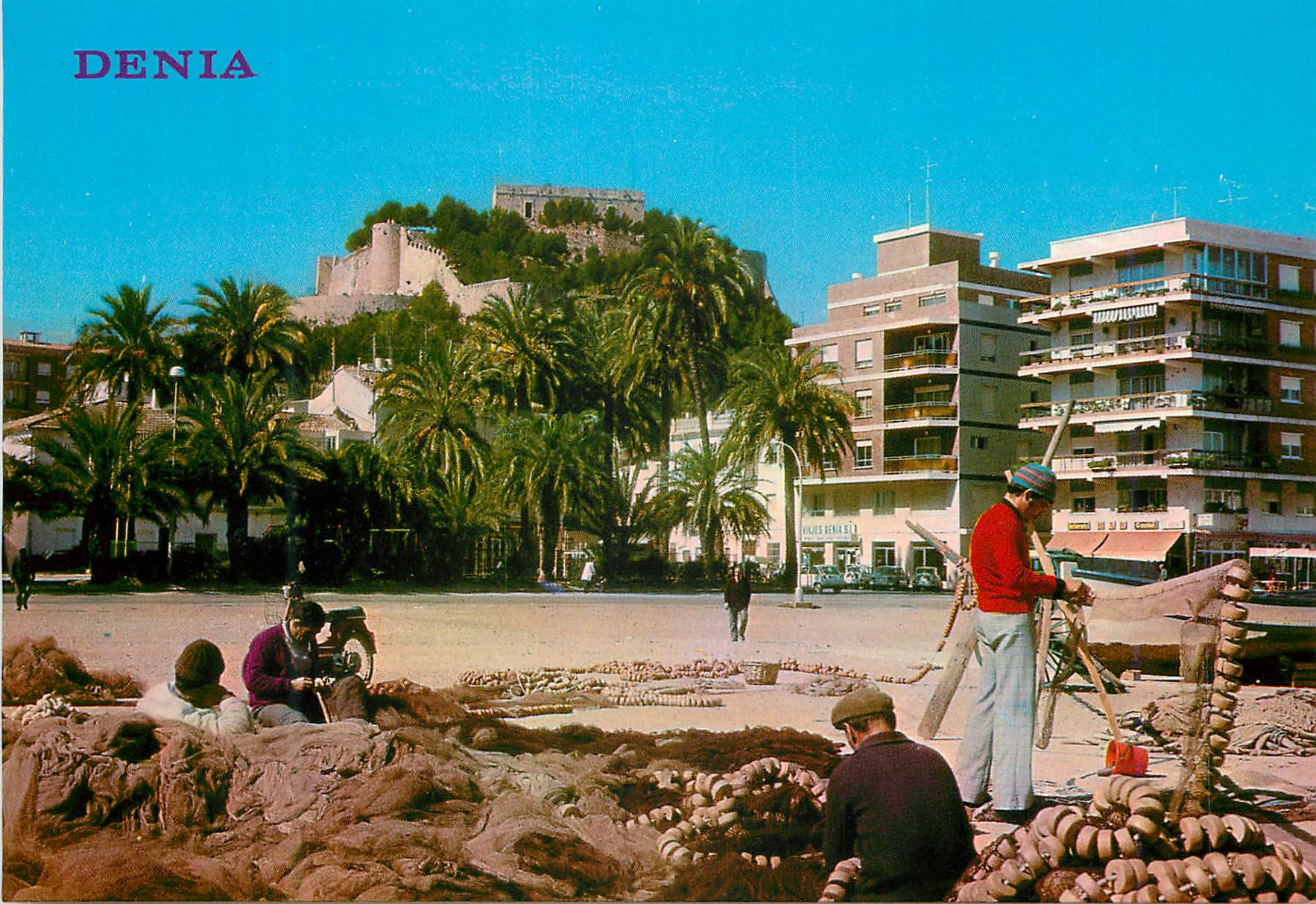 CPM Denia (Alicante) Peche