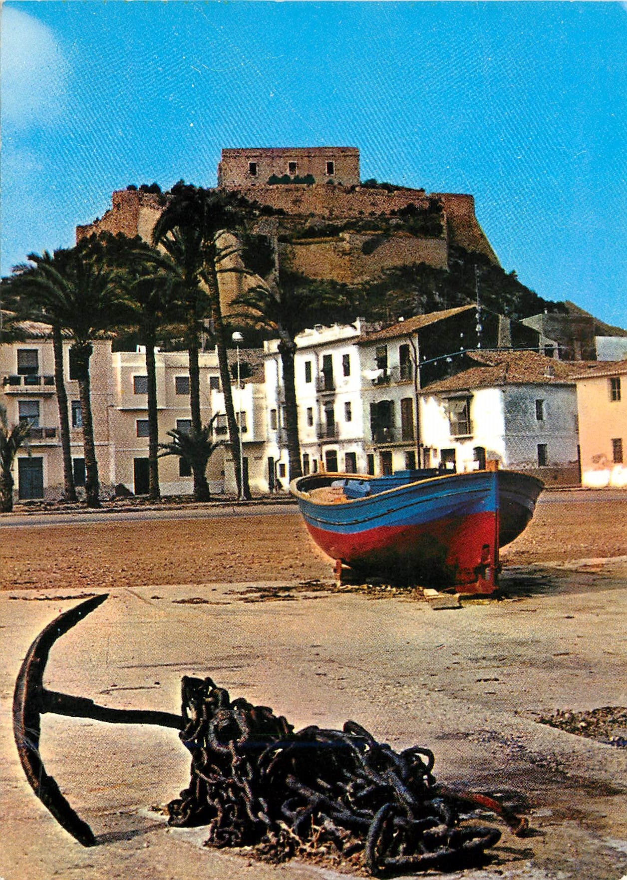 CPM Denia (Alicante) Le Chateau fort
