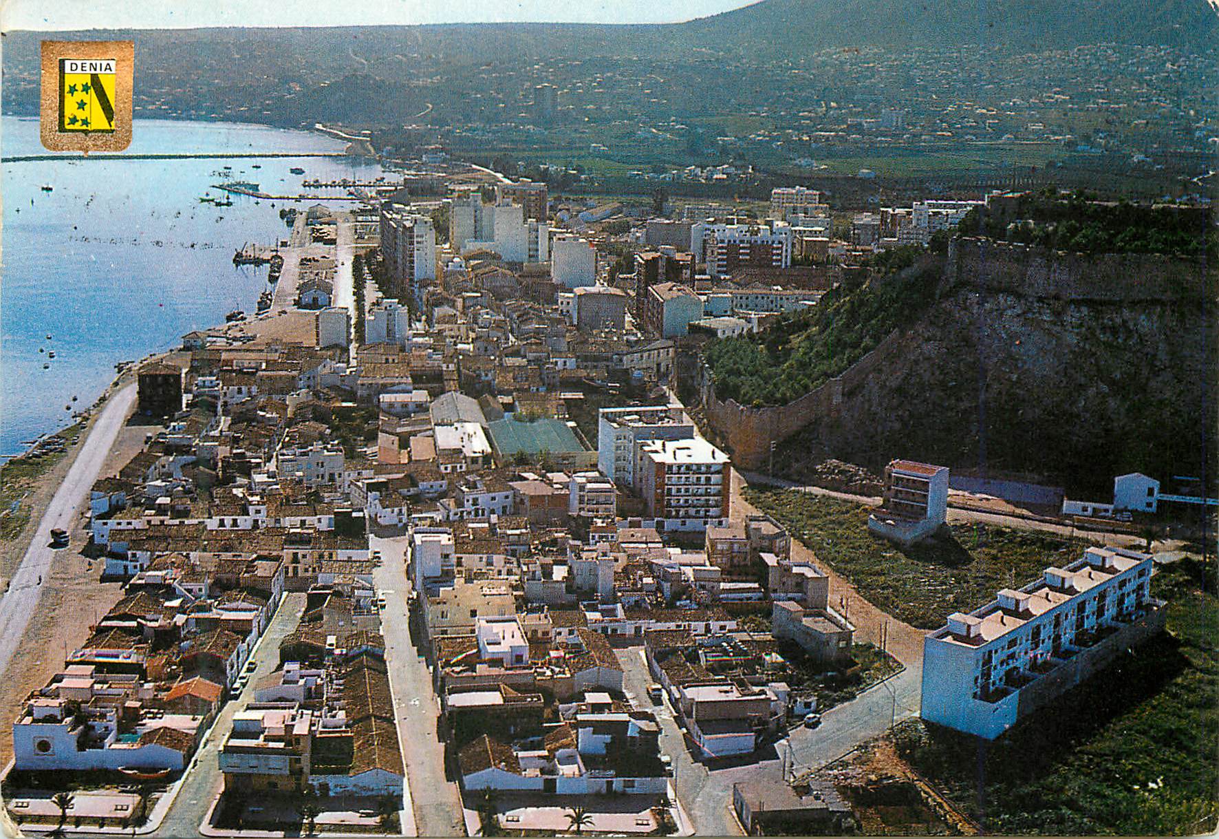 CPM Denia (Alicante) Vue aerienne