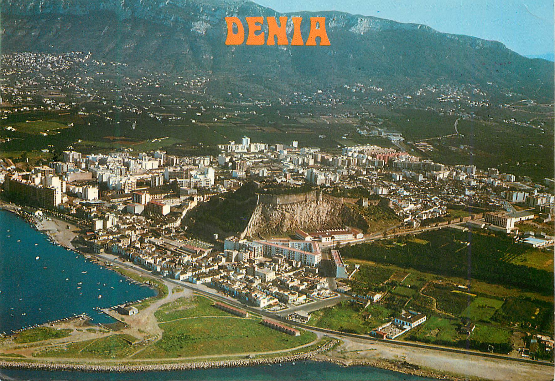 CPM Denia (Alicante) Vista Aerea