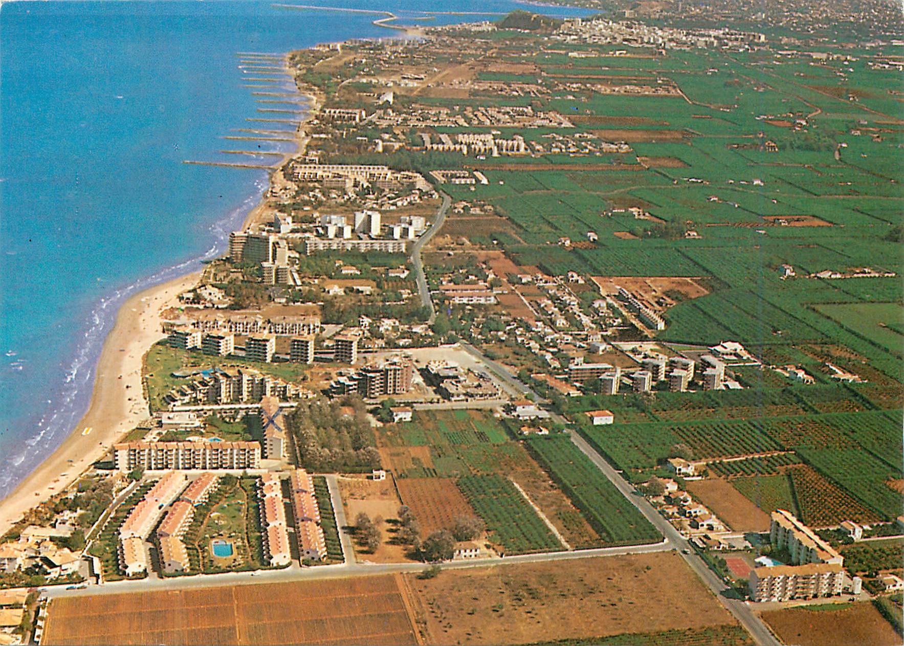 CPM Denia (Alicante) Vista aere Ilas Marinas