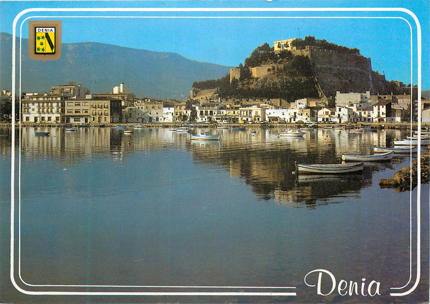 CPM Denia (Alicante) Port et Chateau