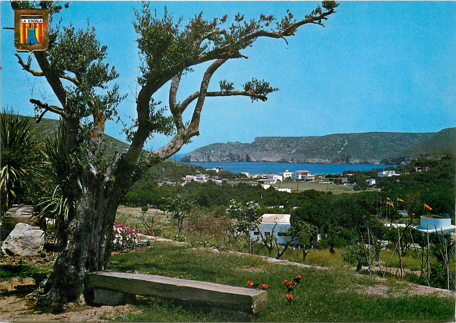 CPM Costa Brava La Escala Crique Montgo Vue generale