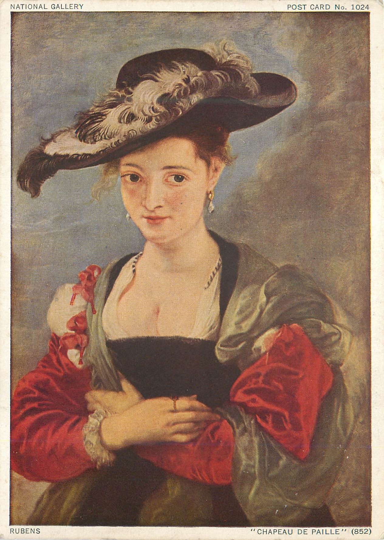 CPM Rubens Chapeau de Paille