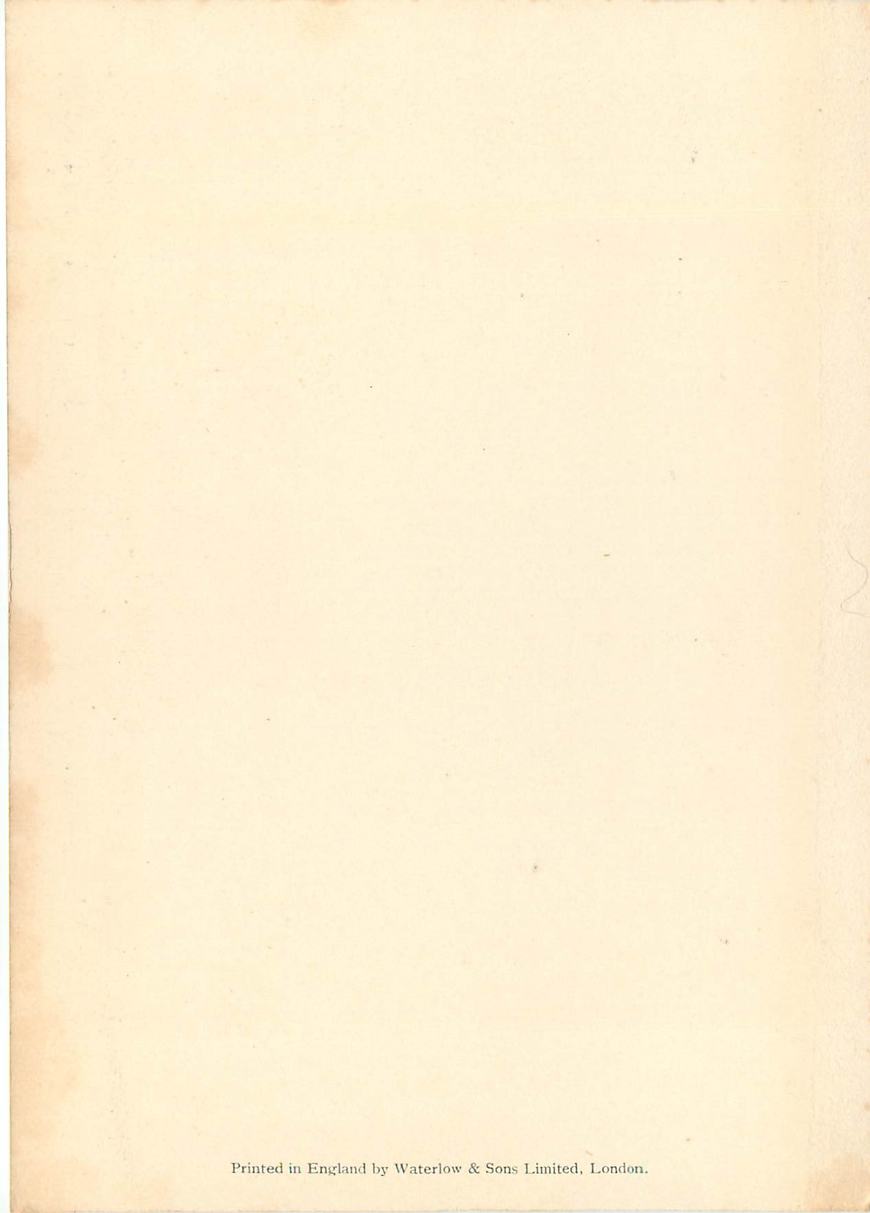 CPM Turner Crossing The Brook — Verso