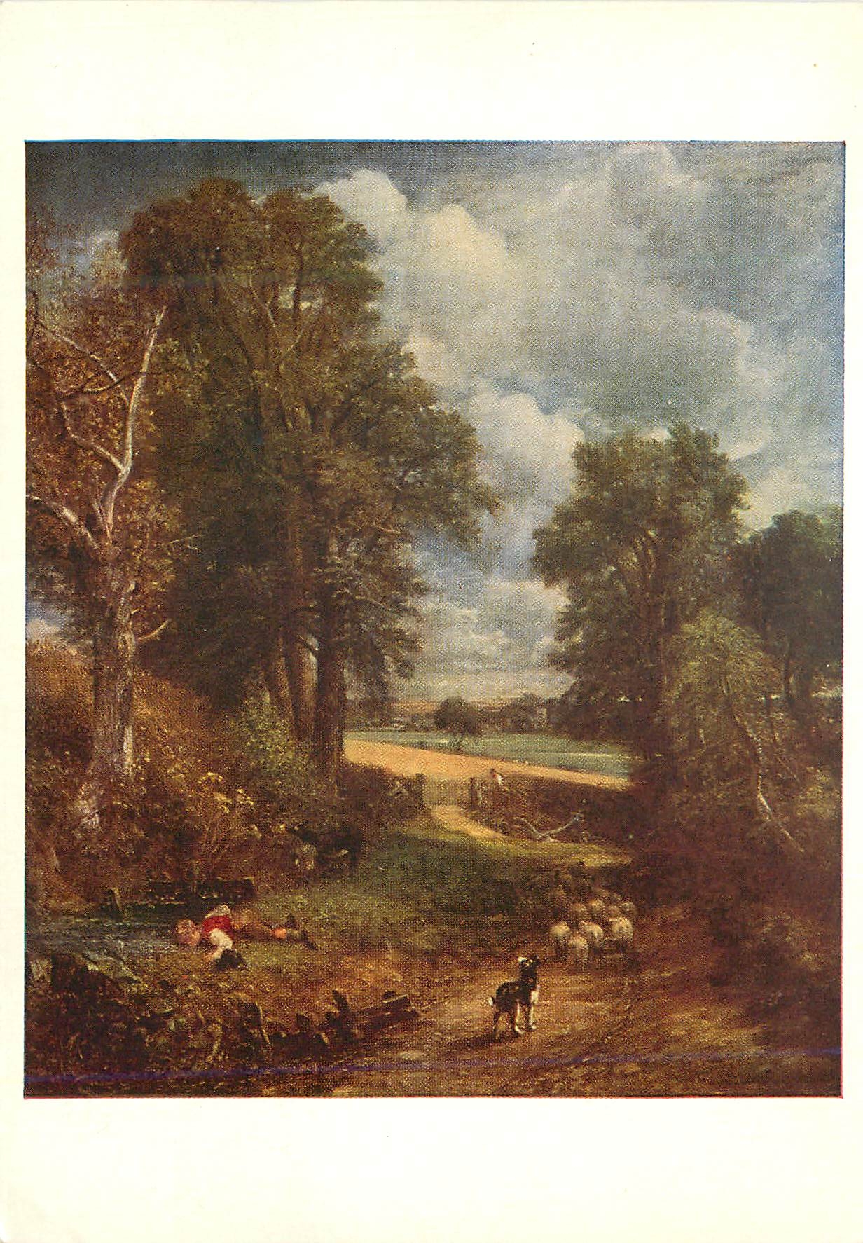 CPM National Gallery Constable The Cornfield