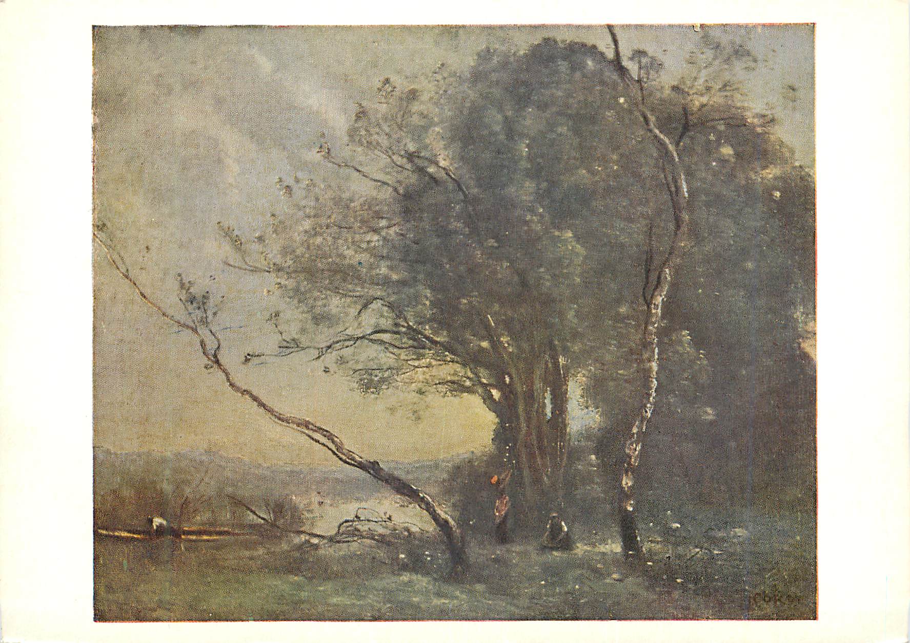 CPM National Gallery Corot The Bent Tree