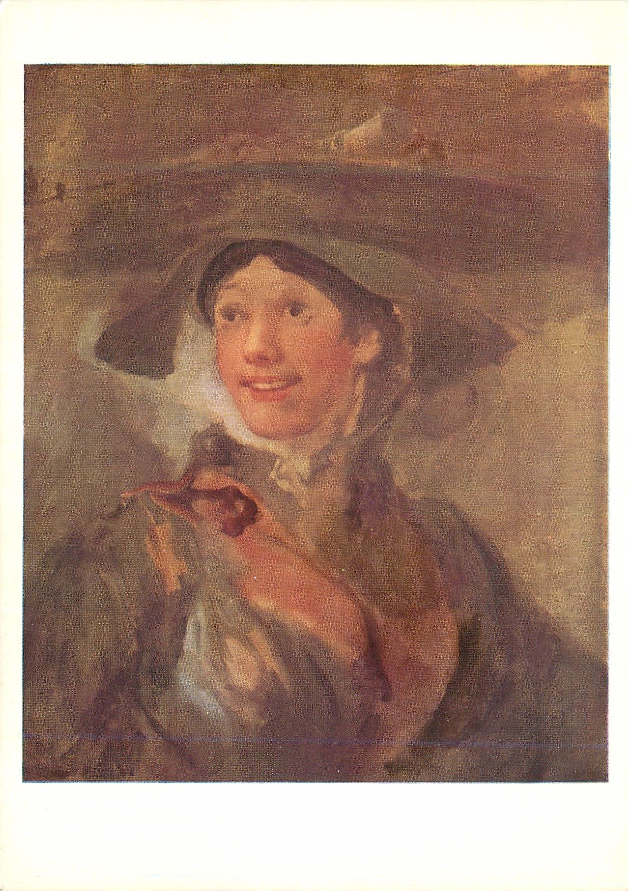 CPM National Gallery Hogarth The Shrimp Girl (Sketch)