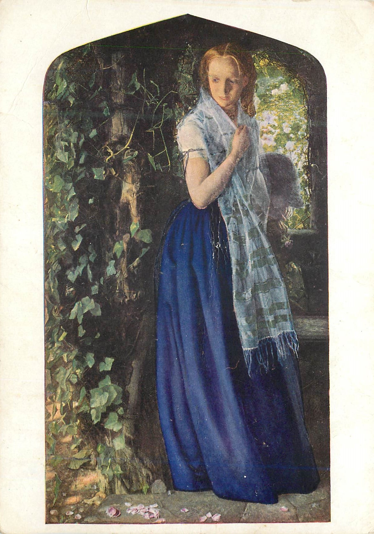 CPM National Gallery Artur Hughes April Love 1856