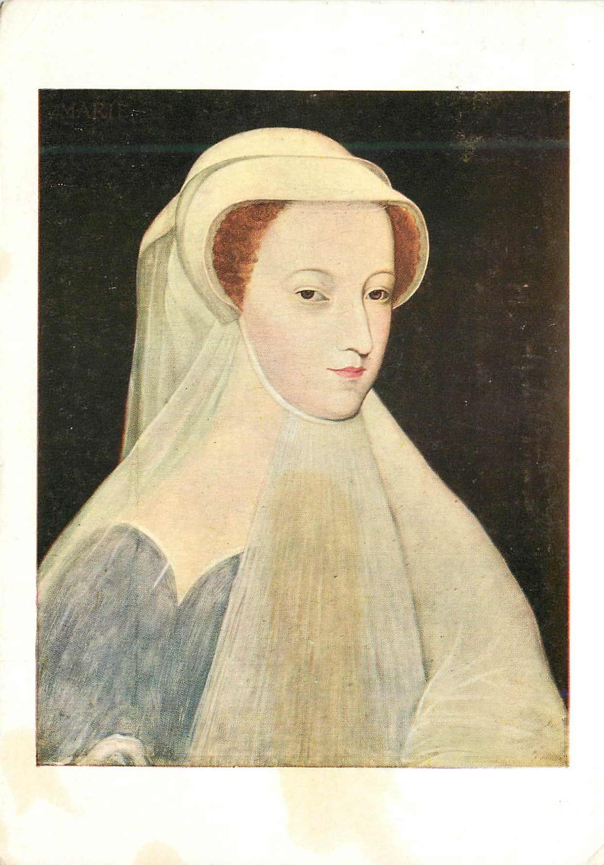 CPM Mary Queen of Scots (en Deuil Blanc) Scottish National Portrait Gallery