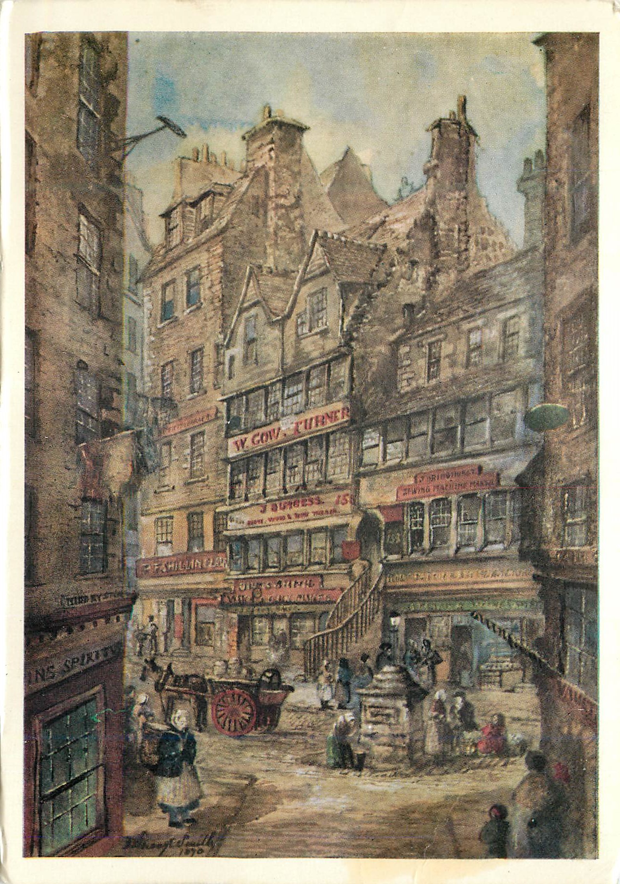 CPM Allan Ramsay's Shop High Street Edinburgh