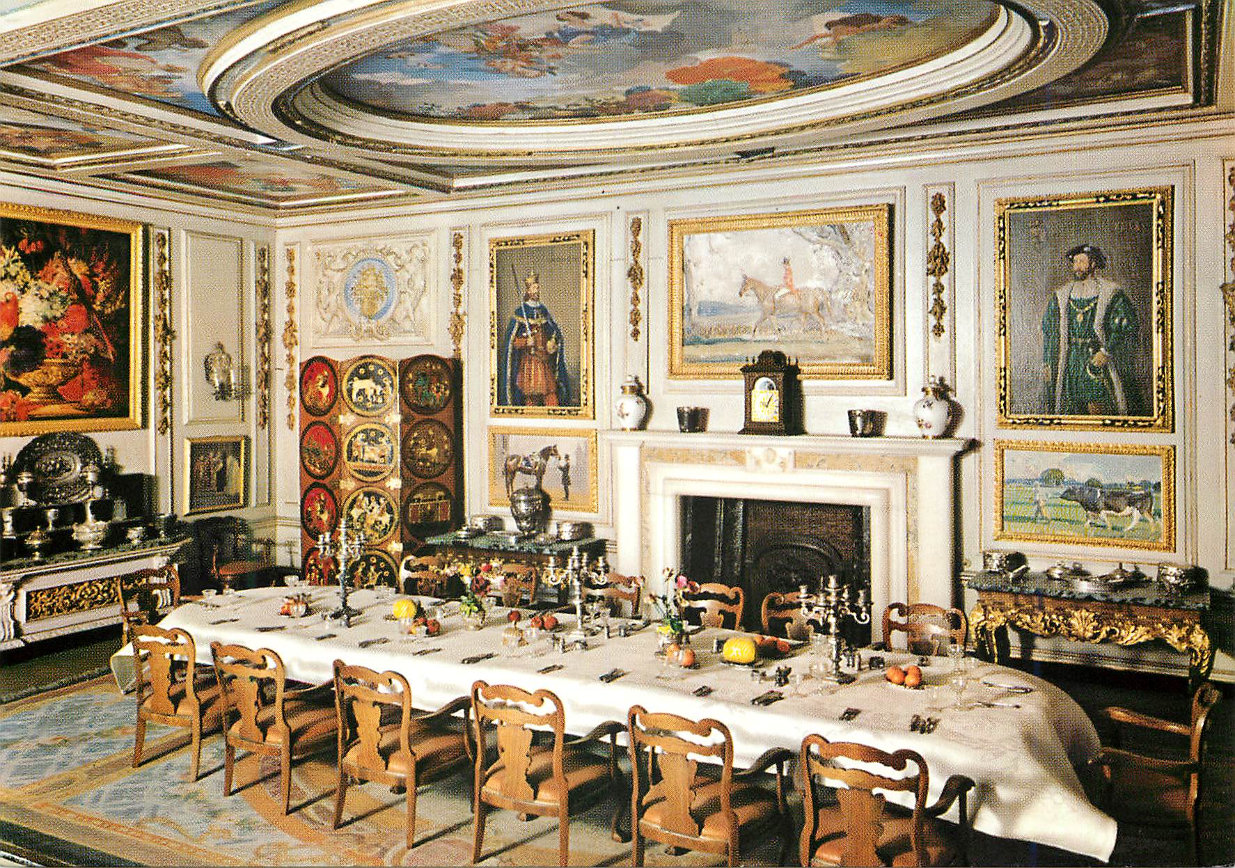 CPM Windsor Castle Queen Mary's Dolls House The Dining Room
