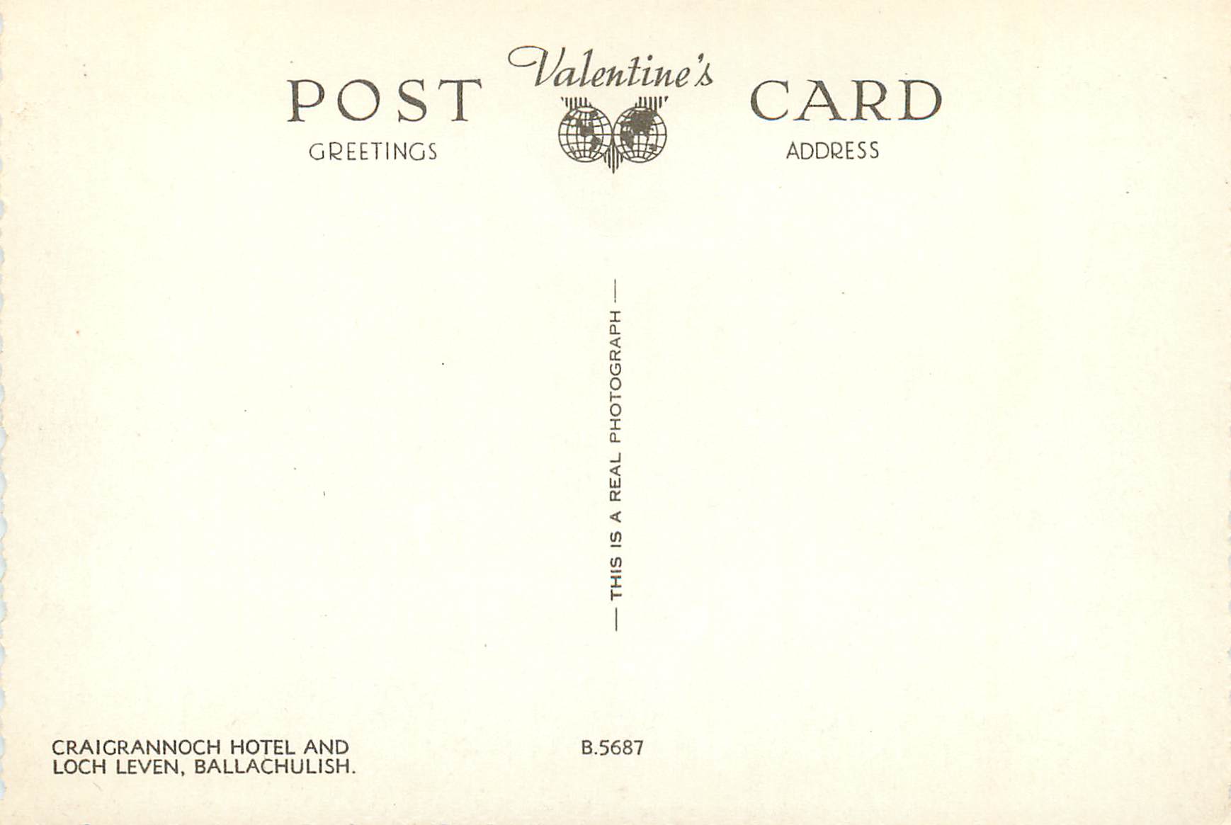 CPM Craigrannoch Hotel and Loch Leven Ballachulish — Rückseite